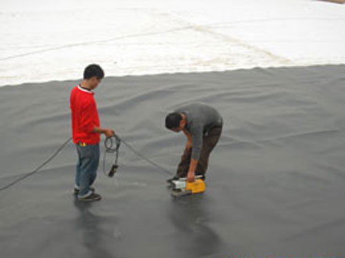 滨州土木土工膜施工案例